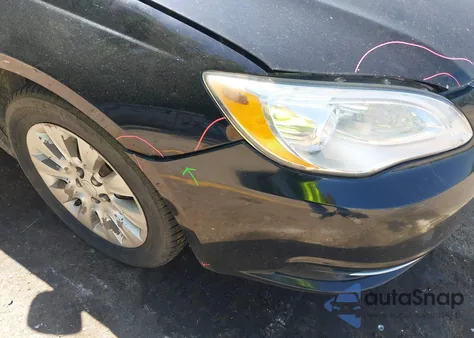 2013 Chrysler 200 Lx из США, поврежденный, VIN 1C3CCBAB2DN686751